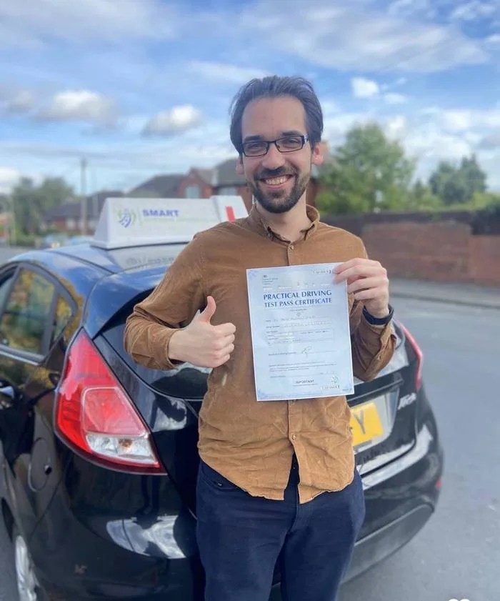 Driving test pass Mosa Leeds